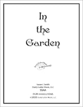 In the Garden SSAA choral sheet music cover